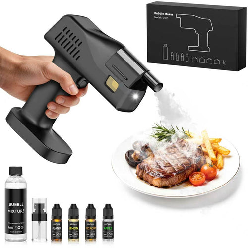 Aromatherapy Smoke Bubble Maker for Barbecue, Weddings & Home Bars